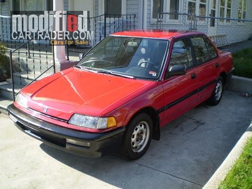 1991 Honda civic dx modifications #4