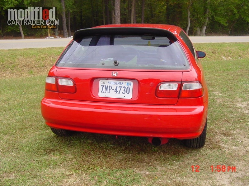 1993 Honda civic cx hatchback parts #2
