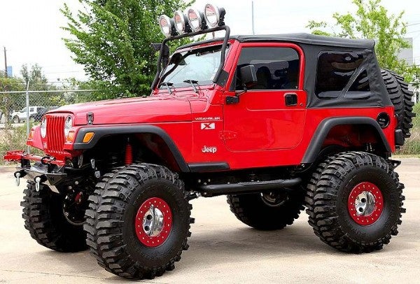 Huge jeep wrangler