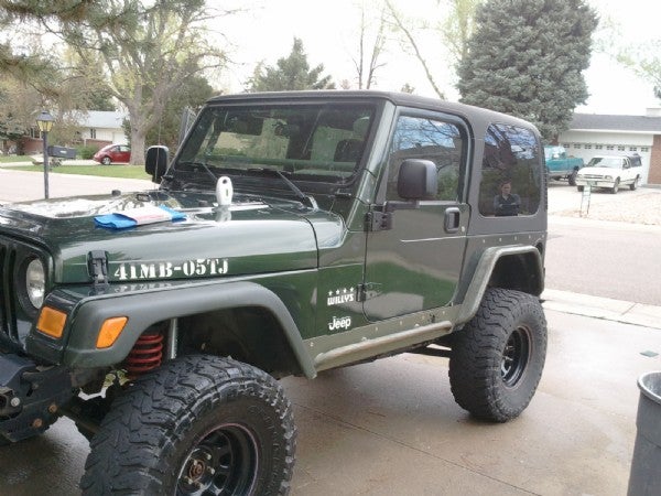 Jeep tj willys edition #2