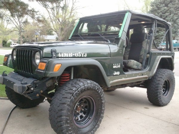 Jeep tj willys edition #1