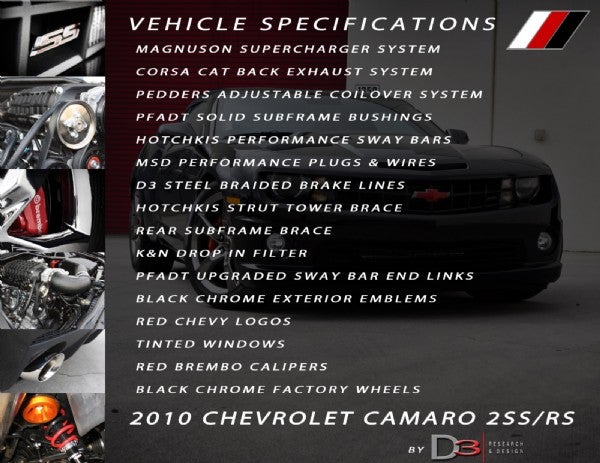 2010 Chevrolet Camaro 2ss rs